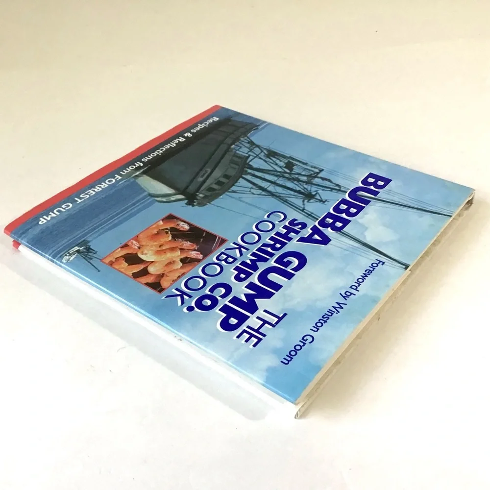The Bubba Gump Shrimp Co Cookbook Recipes & Reflections Forrest Gump Hardcover